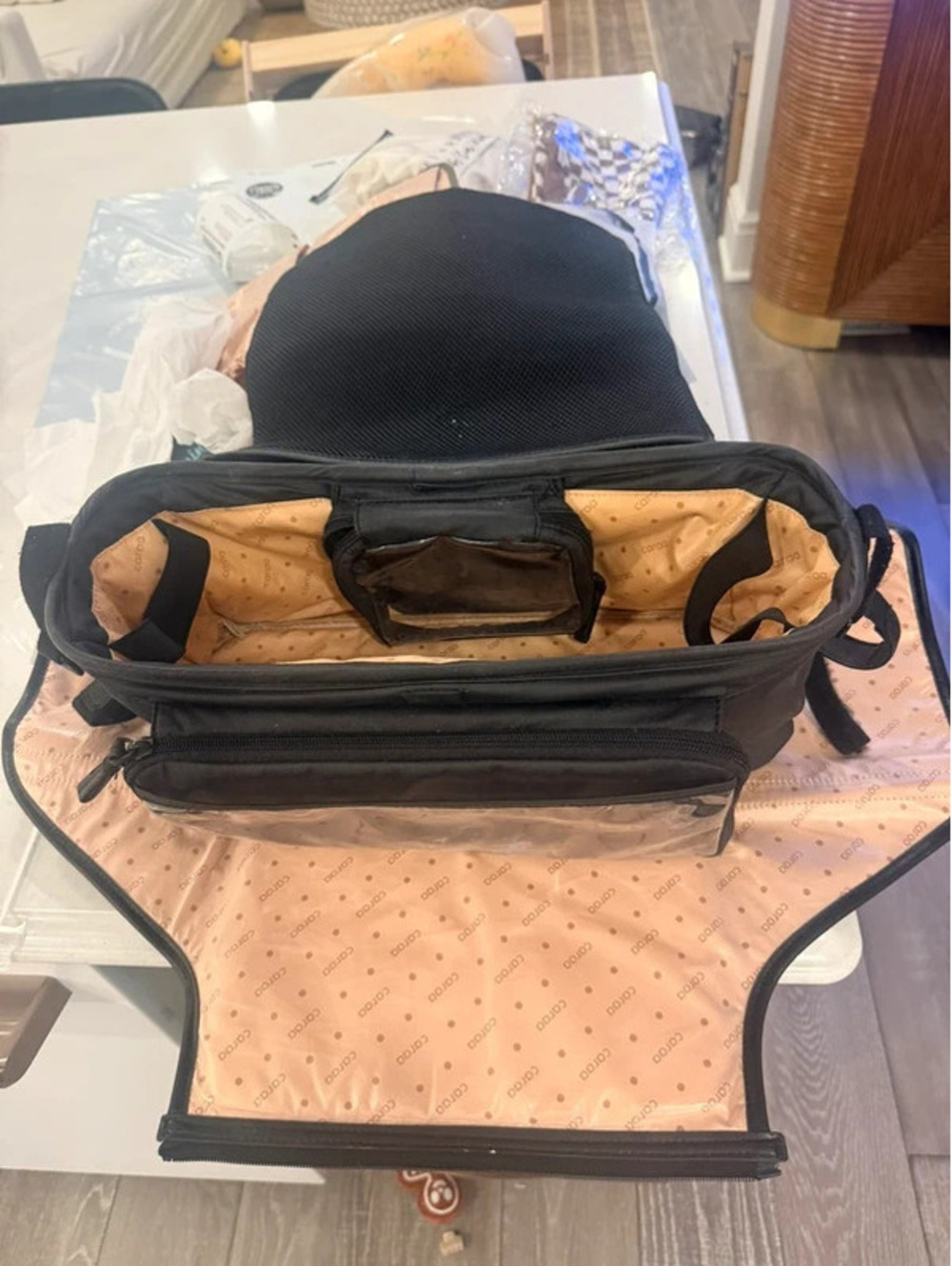 Caraa stroller caddy and changing mat
